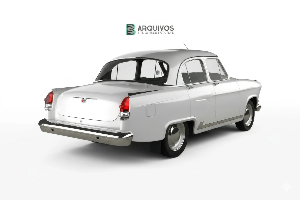 Modelo 3D STL - GAZ 21 Volga — foto 6
